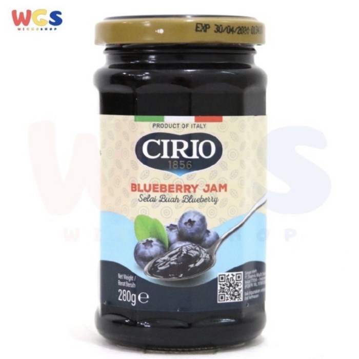

Selai Cirio Blueberry Jam 280 gr
