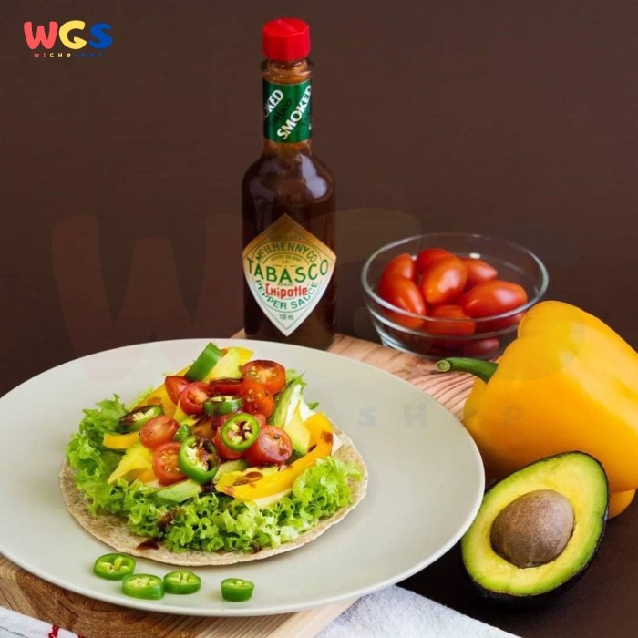 

Tabasco Brand Chipotele Pepper Sauce Gluten Free Non GMO 5 fl oz 148ml