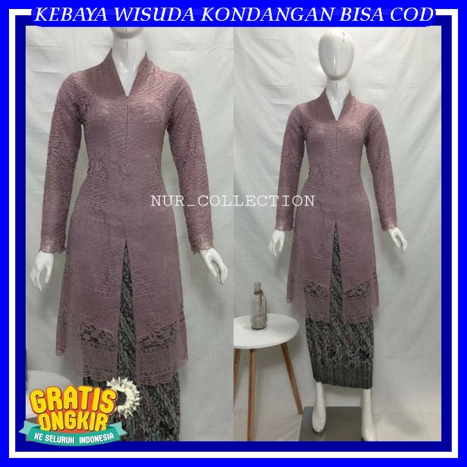 Baju Lamaran Wanita Modern Terbaru Brukat 2023 Ootd Kondangan Wanita Kekinian Hijab Atau Non Hijab A