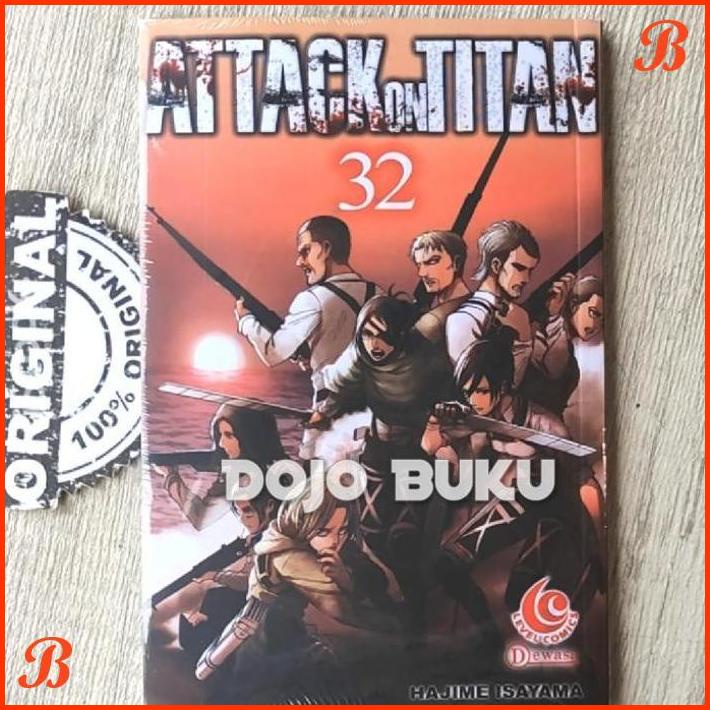 

KOMIK LC : ATTACK ON TITAN 32 BY HAJIME ISAYAMA | DJB