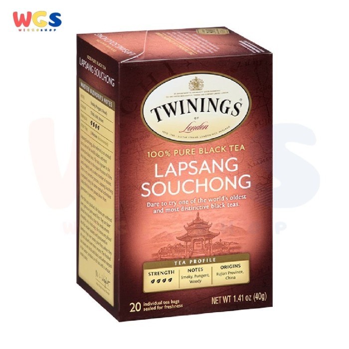 

Twinings of London Lapsang Souchong Oldest Pure Bla Tea 20p x 2g