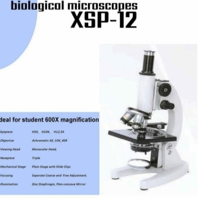 Microscope Monoculer Xsp-12 / Mikroskop Monokular Xsp-12