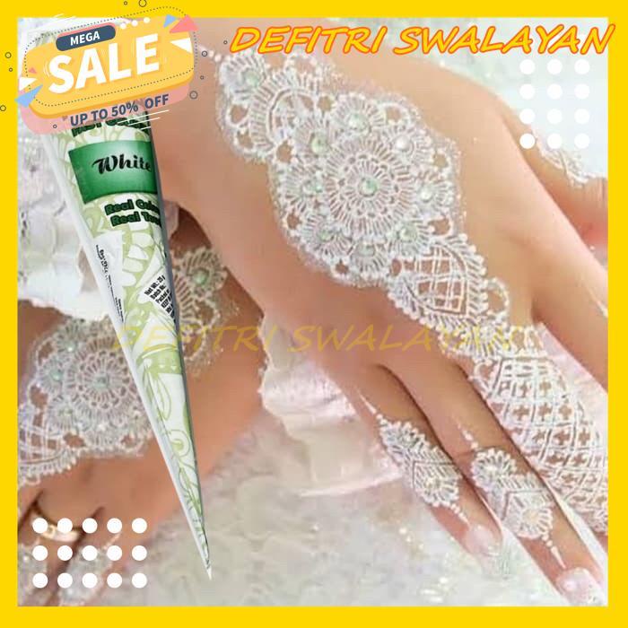 HENNA TATTOO PENGANTIN / HENA TATO PUTIH / HENNA PENGANTIN BIG SALE