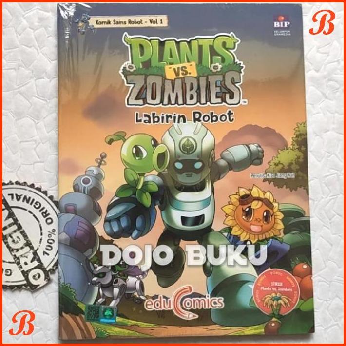 

BUKU EDUCOMICS PLANT VS ZOMBIE KOMIK SAINS ROBOT 1: LABIRIN ROBOT | DJB