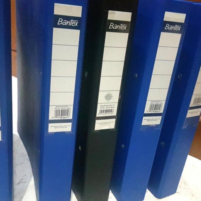 

6,6 Ring Binder Bantex 8222 A4 2 Lubang