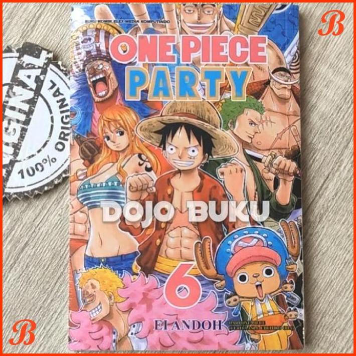 

KOMIK ONE PIECE PARTY 6 BY EIICHIRO ODA | DJB