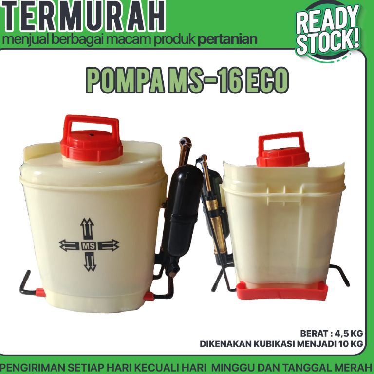 HARGA SPESIAL. POMPA MS-16 ECO ( Knapsack pompa sprayer PB 16 liter )