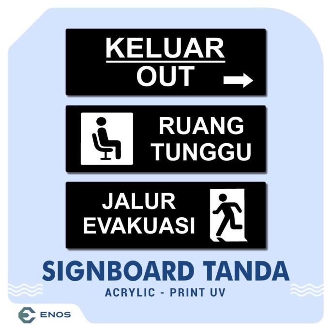 

6.6 Akrilik Signboard/Papan Akrilik/Tanda Larangan/Akrilik Himbaun