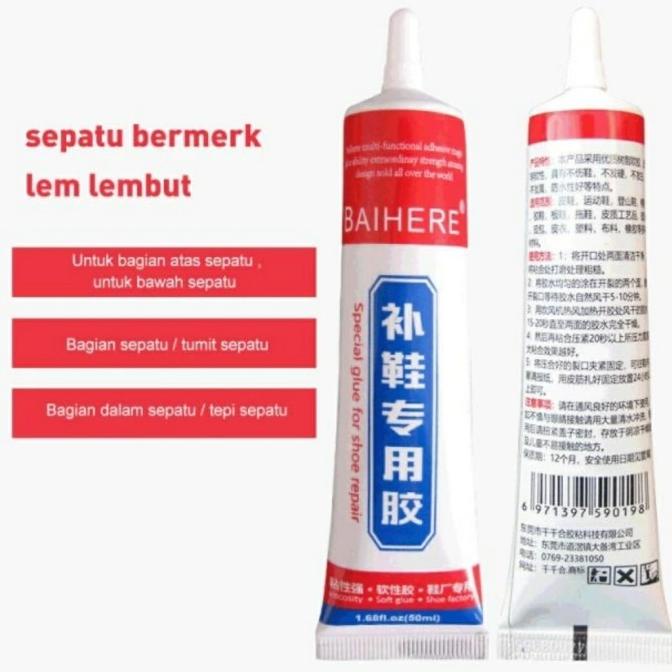 

Lem Perekat Sepatu Shoes Glue Waterproof 60ml
