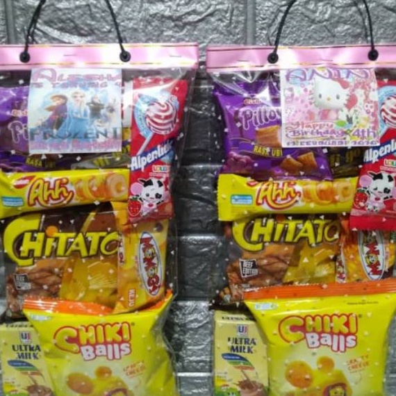

YCLS0908 5.5 COD PAKET SNACK ULANG TAHUN / PAKET BINGKISAN / PAKET SNACK ULTAH