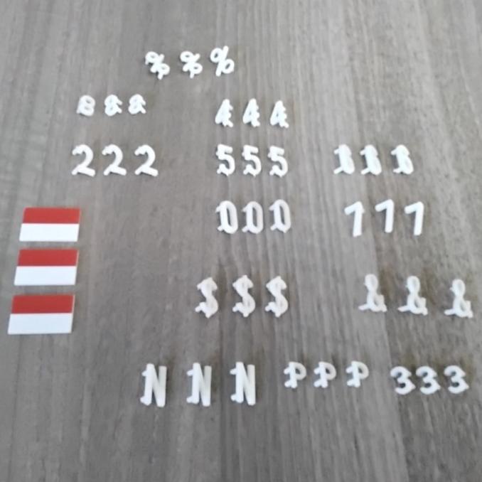 yang dicari] Huruf,angka,simbol Movitex