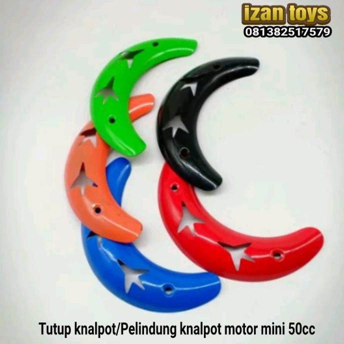 Cover Pelindung Knalpot Mini Trail- Tutup Knalpot Motor Mini Trail Original