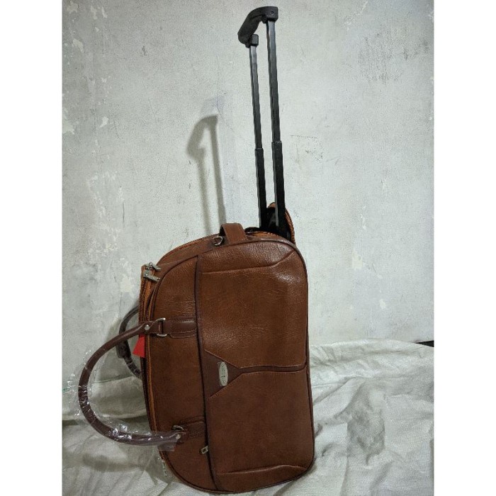 Best Seller Tas Pakaian Troli Travel Bag Trolly Kulit Import Original Polo Classic