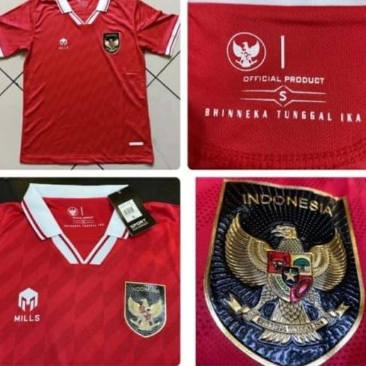 JERSEY BAJU BOLA TIMNAS INDONESIA HOME 2022 GRADE ORI