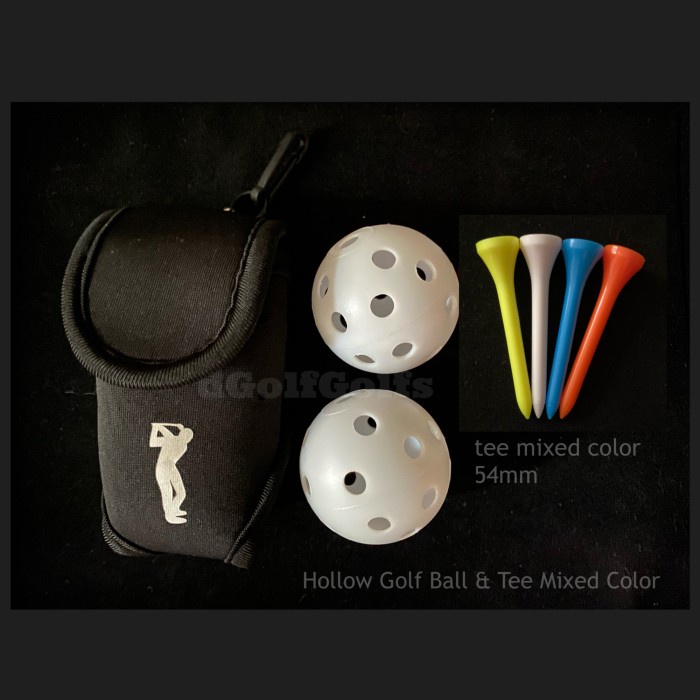 Tas Kecil Untuk Tee Dan Bola Golf (Golf Tee Holder)