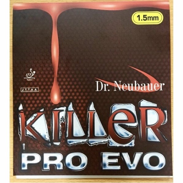 Terlaris Karet Bat Tenis Meja Dr. Neubauer Killer Pro Evo Bintik Pendek