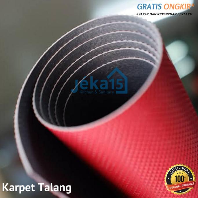 Karpet Talang Air Meteran Merah | Karpet Talang Air Meteran Hijau