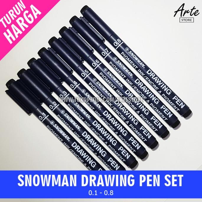 

Drawing Pen Set (8 Pcs) Terbaik