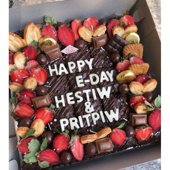 

Fudgy Brownies panggang Chocobery