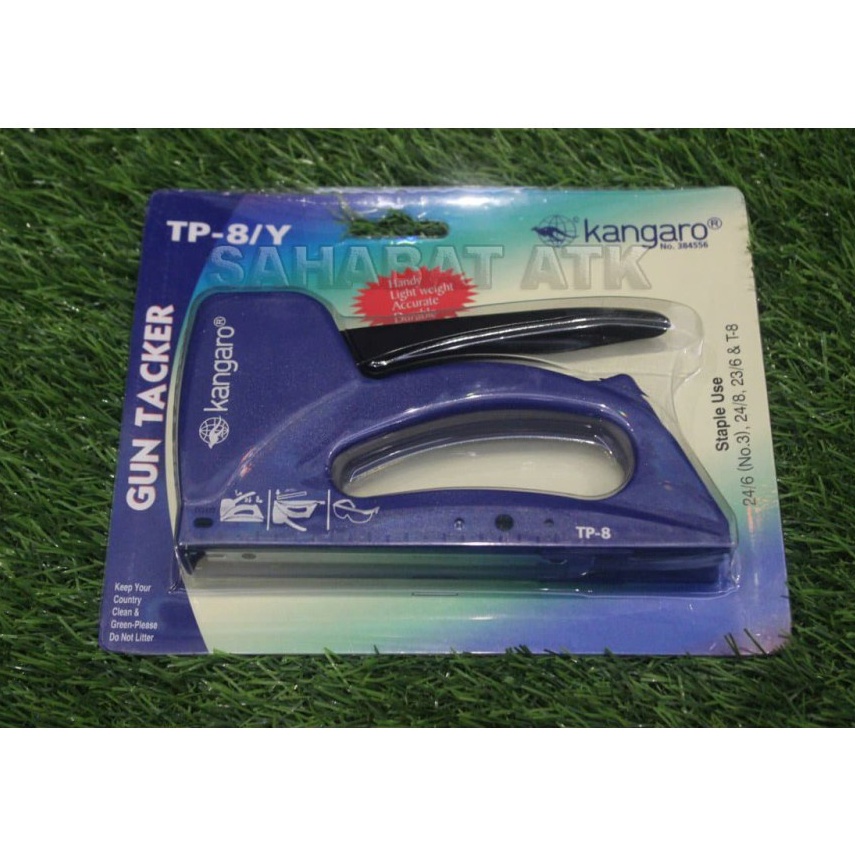 RECOMENDED. KANGARO GUN TACKER TP- 8/Y / STAPLES TEMBAK / GUN TACKER MURAH