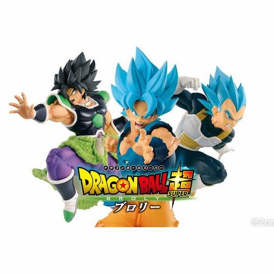 Dragon ball ultimate Soldiers Broly Goku Vegeta Gogeta KWS Figure