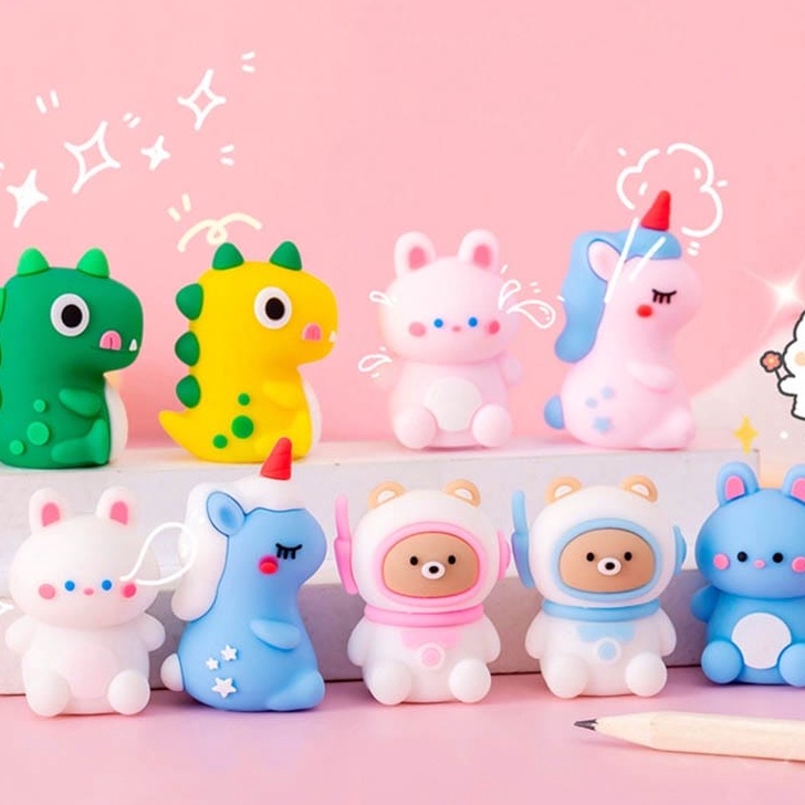 

❂ CC 8269 HM40 Serutan Pensil MOtif Lucu Rautan Pensil free Penghapus Pencil Sharpener >D2289) ⭐⭐⭐⭐⭐ ★