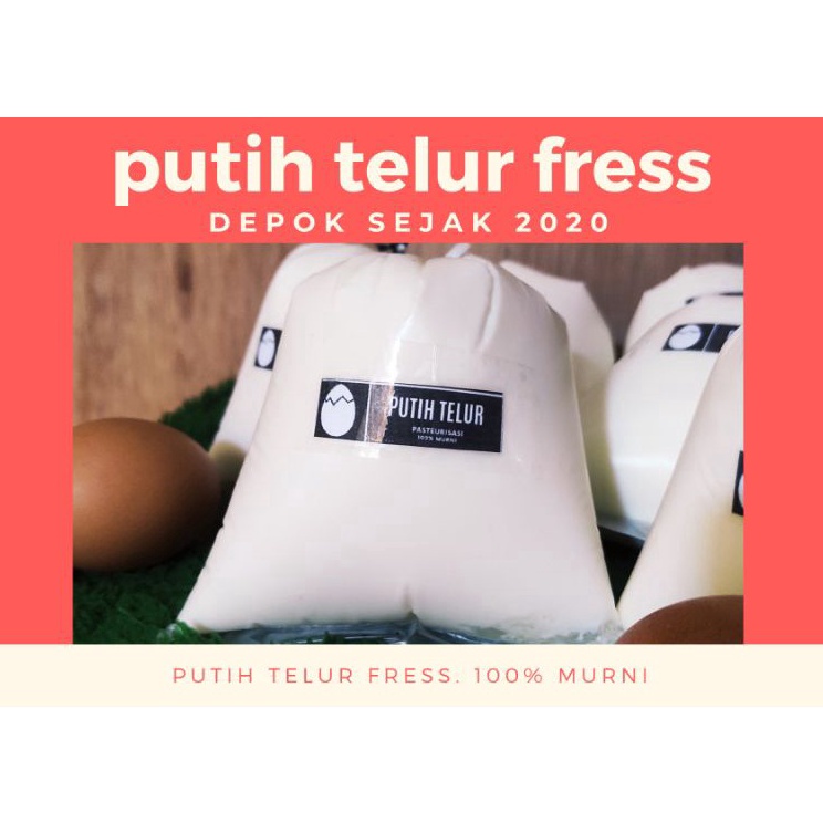 

HARGA SPESIAL PUTIH TELUR FRESS MATANG 1/2KG/DEPOK