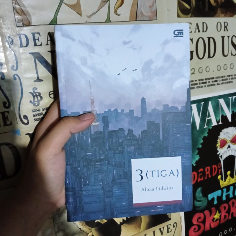 PRELOVED NOVEL 3 (TIGA) ALICIA LIDWINA