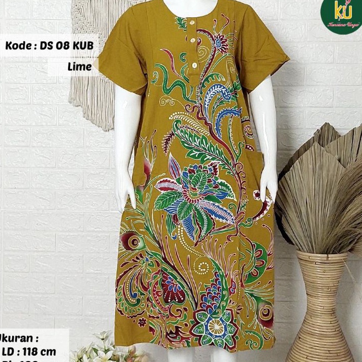 New Stock DASTER BATIK KENCANA UNGU KENCANA UNGU DASTER KENCANA UNGU LEBEL BIRU BATIK KANCING BUNSUI