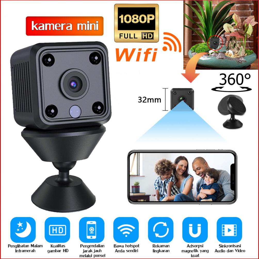 Kualitas NO 1 GEEGEAR Kamera Mini Spy Camera HD 1080P mini cctv camera wifi cctv long distance conne
