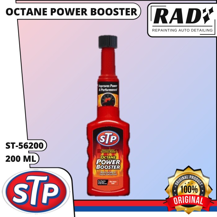 Best Seller Stp Octane Power Booster 200Ml - Additive Oktan Campuran Bensin Mobil