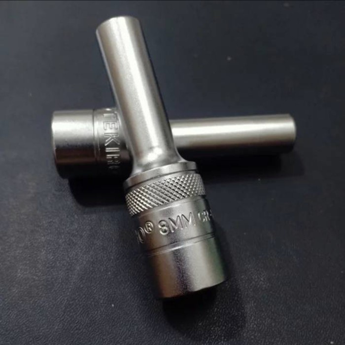 Best Seller Tekiro Mata Sok Panjang 8 Mm Deep Wall Socket 8Mm Mata Kunci Sok 8 Mm