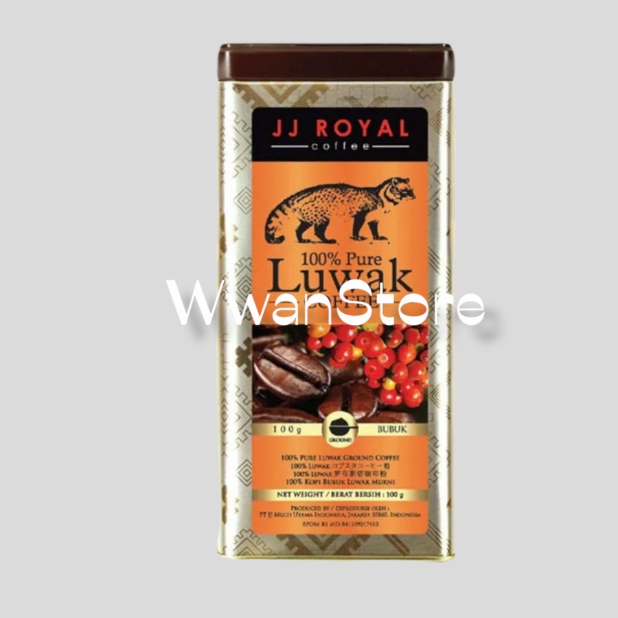 

Jj Royal 100% Pure Luwak Ground 100gr