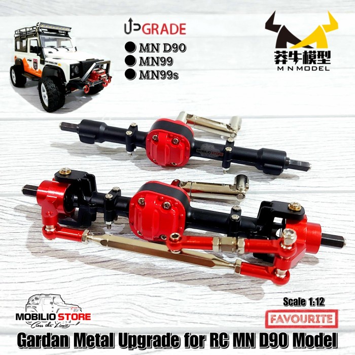 Upgrade Part Gardan Axle Shaft Full Metal Set Remote Control RC MN D90