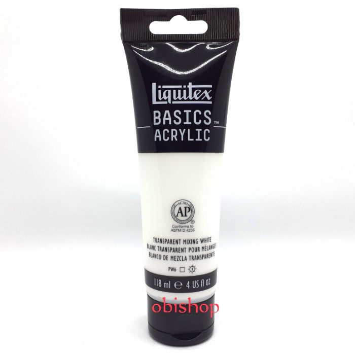 

Cat Akrilik Liquitex Basics Acrylic 118 Ml Transparent Xing White