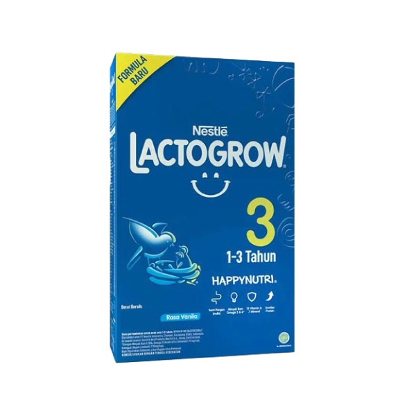 Promo Harga Lactogrow 3 Susu Pertumbuhan Vanila 750 gr - Shopee