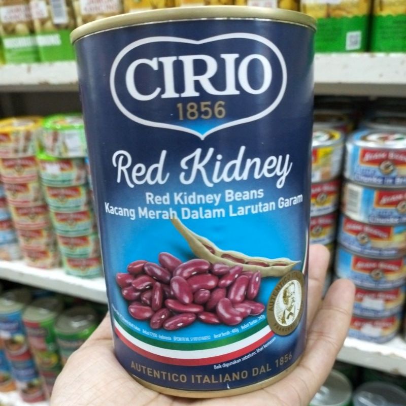 

cirio red kidney bean 400g impor italy
