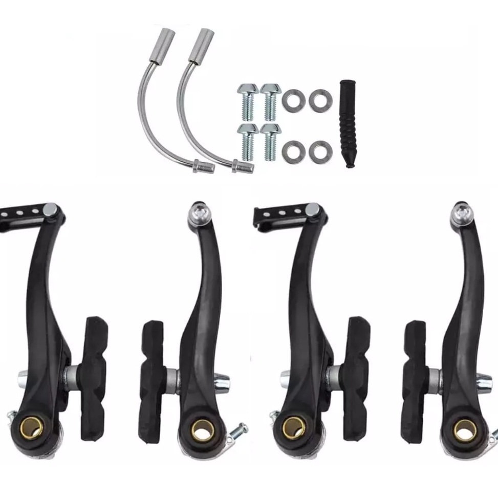 ready Rem Sepeda Vbrake Full Alloy Black Sepeda Lipat MTB Minivelo DLL