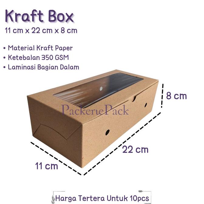 

6.6 Dus Kotak Box Kraft 11 X 22 X 8