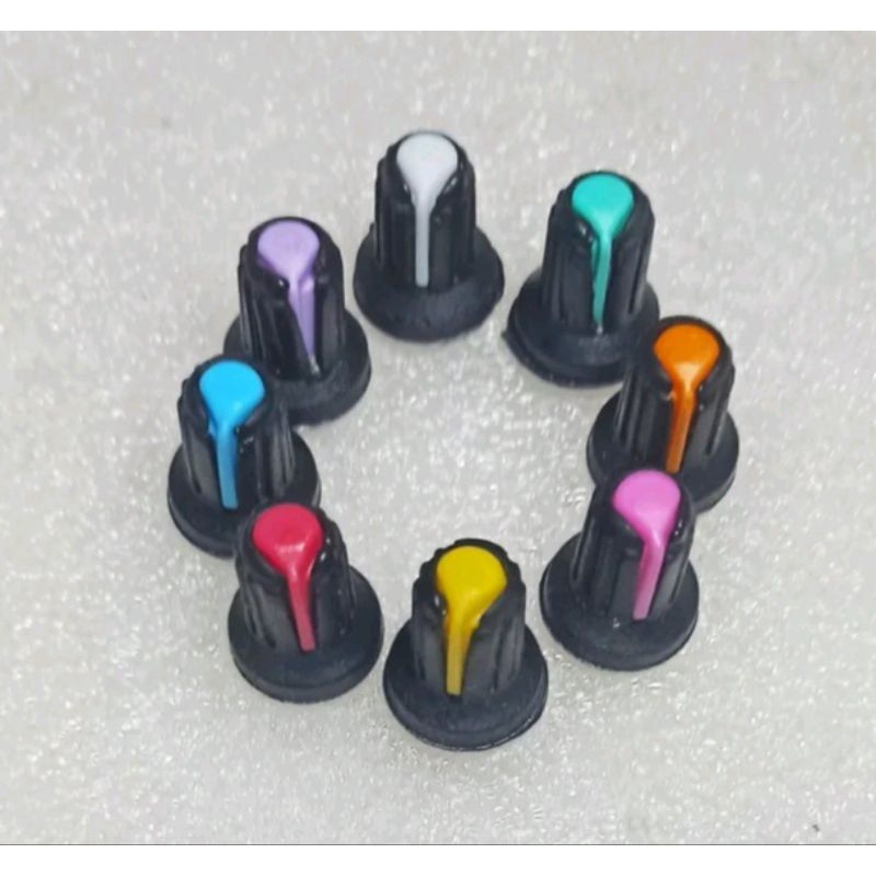 Knop Potensio Audio Mixer Hitam