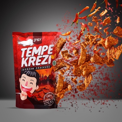 

Harga Murah Keripik Tempe Krezi 100Gr Varian Spicy (Pedes) Terbatas