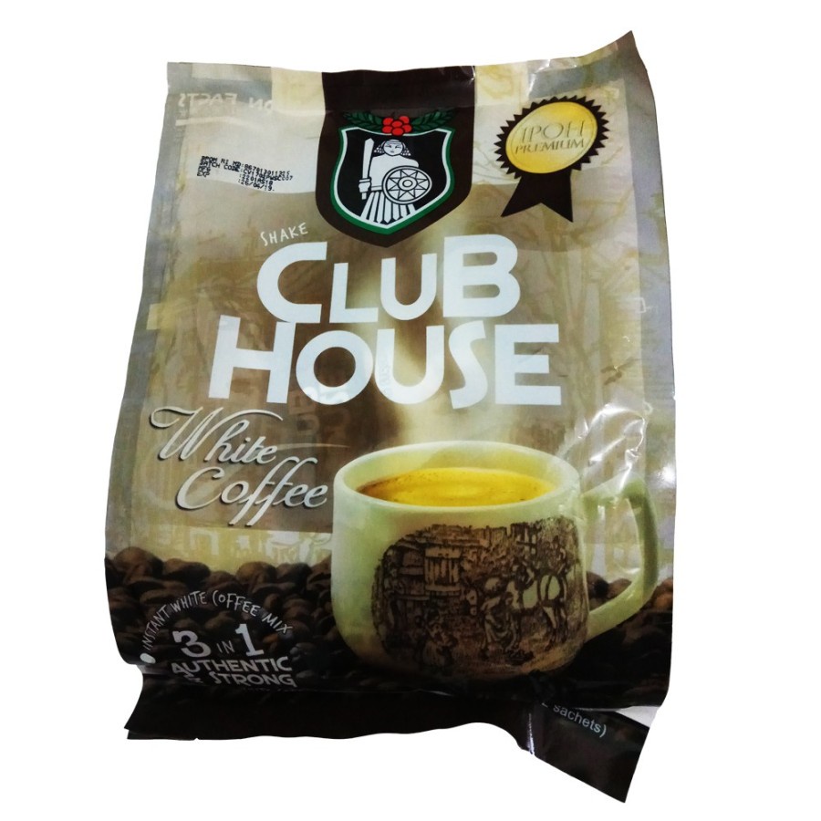 

Club House White Coffee 3 in 1 Aunt Strong
