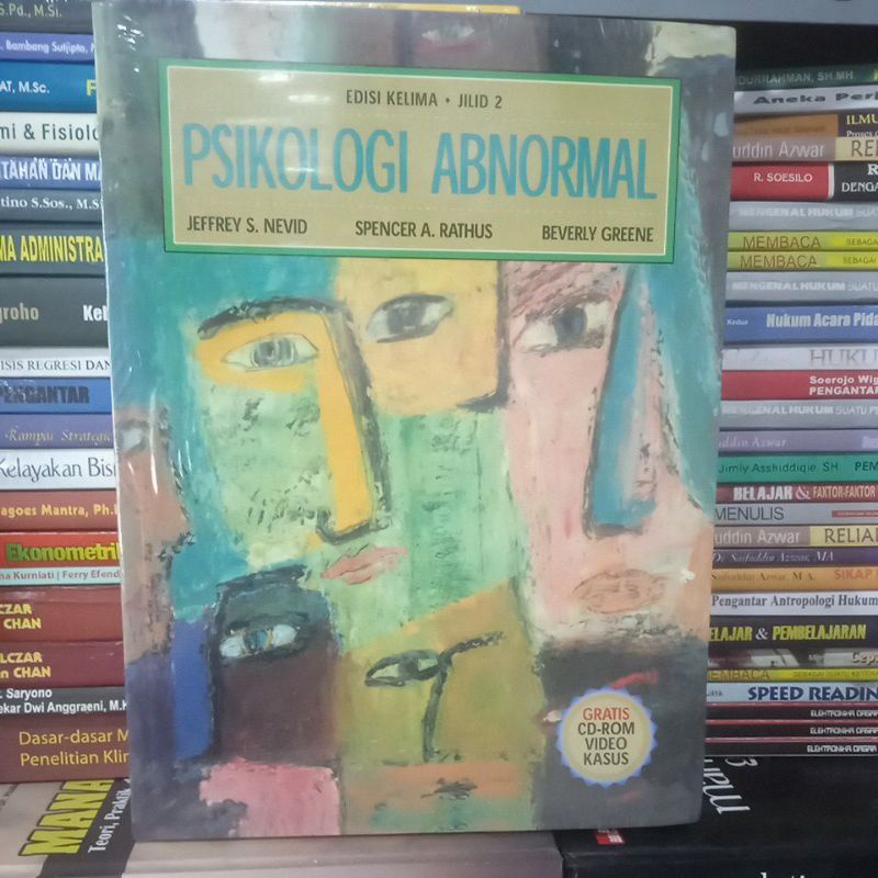 BUKU ORIGINAL PSIKOLOGI ABNORMAL EDISI KELIMA JL 2 JEFFREY S. NEVID