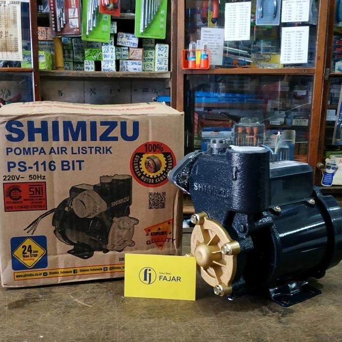 Termantab] Shimizu 116 bit mesin pompa air shimizu non auto otomatis PS 116 Bit
