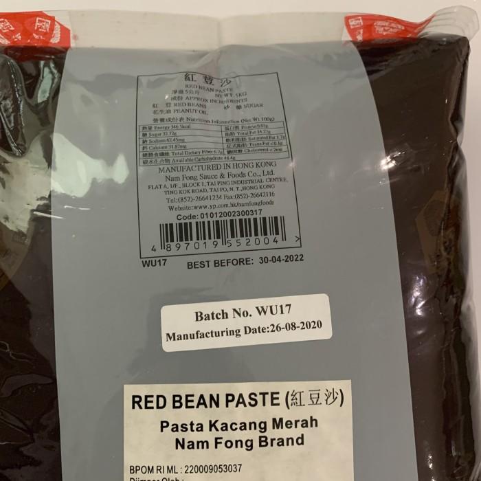 

Repack 1kg isian Mooncake filling Tausa Red Bean Nam Fong Hong kong Best Seller