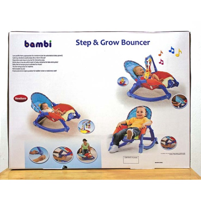 Bambi Step & Grow Bouncer - TOY8