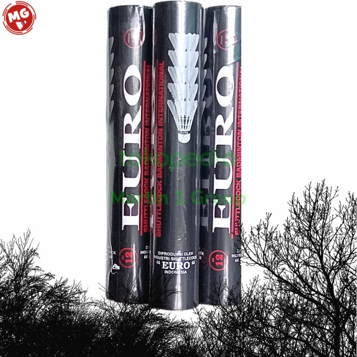 Shuttlecock/Kok/Cock Euro Hitam