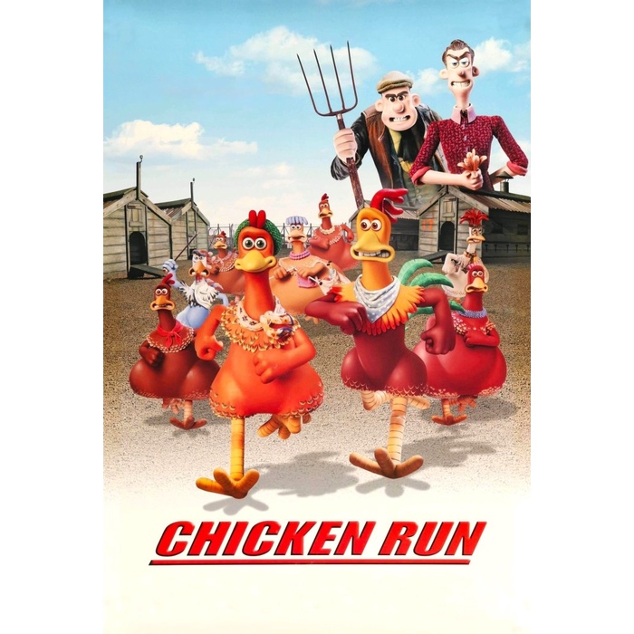 DVD Kaset Chicken Run (2000)