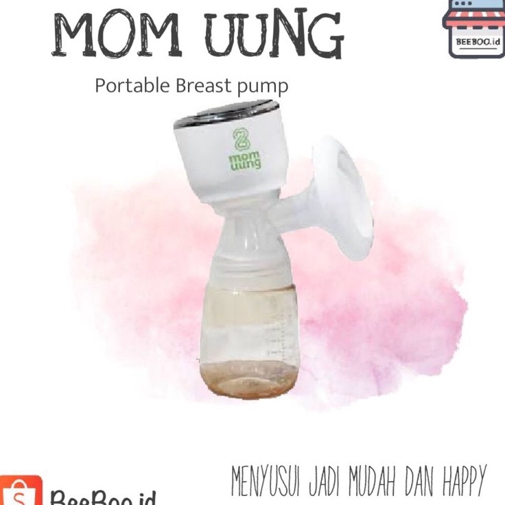 ➠ [SEWA] MOM UUNG MOMUUNG POMPA ASI | MOMUUNG BREAST PUMP ELEKTRIK MOM UUNG - Super Silent Digital L