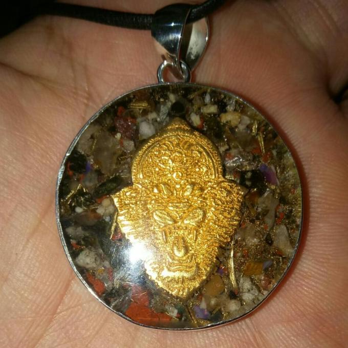 >*>*>*>*] pendant orgonite energi Narasimha bahan alam